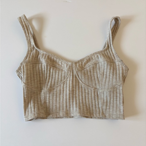 H&M Tops - H&M Going Out Top in Beige